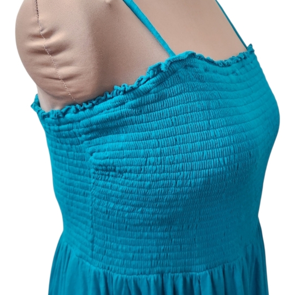 ANTHROPOLOGIE Daily Practice Smocked Maxi Dress - Size XL - Picture 8 of 17